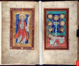 12 Lectionary ('The Siegburg Lectionary') ARbre de jesse