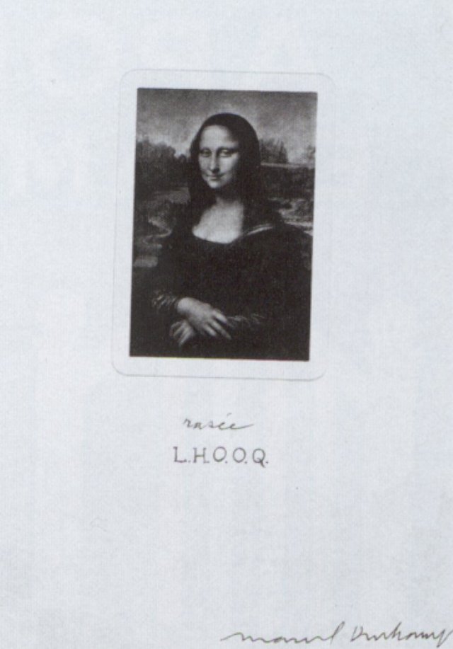 Shaved de MD, produit en 1965, près de 50 ans après le L.H.O.O.Q, MD épile encore...au moment ou il installe clandestinement le corps épilé du nu de "étant donné"