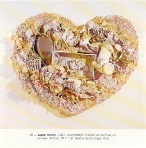 Niki de St Phalle, Coeur miroir, 1963