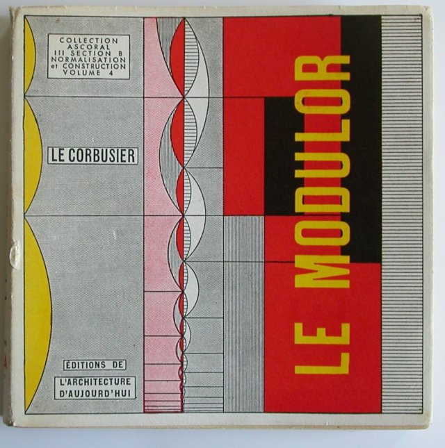 Le Corbusier, couverture du fascicule :Le Modulor