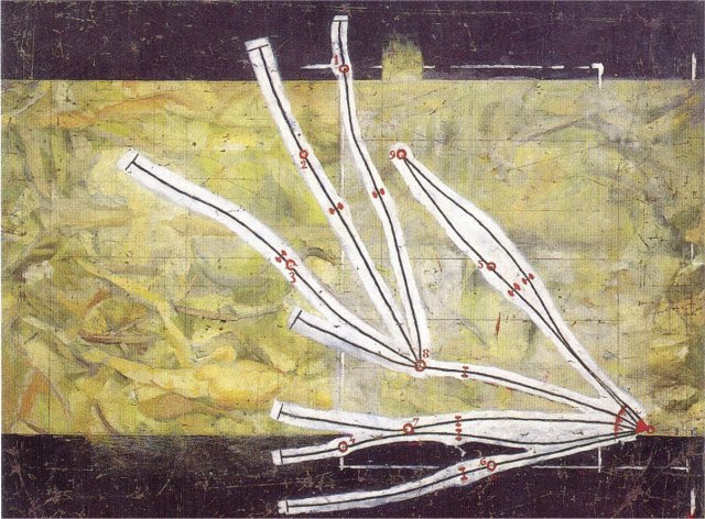 le réseau de stoppage et les points de repères constituent une constellation de 9 points quel'on retrouve souvent, y compris dans les 9 coups tirés.