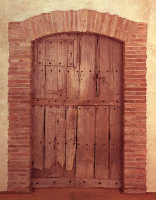 la porte de étant donné ; parmi les points-clous, le point de vue....