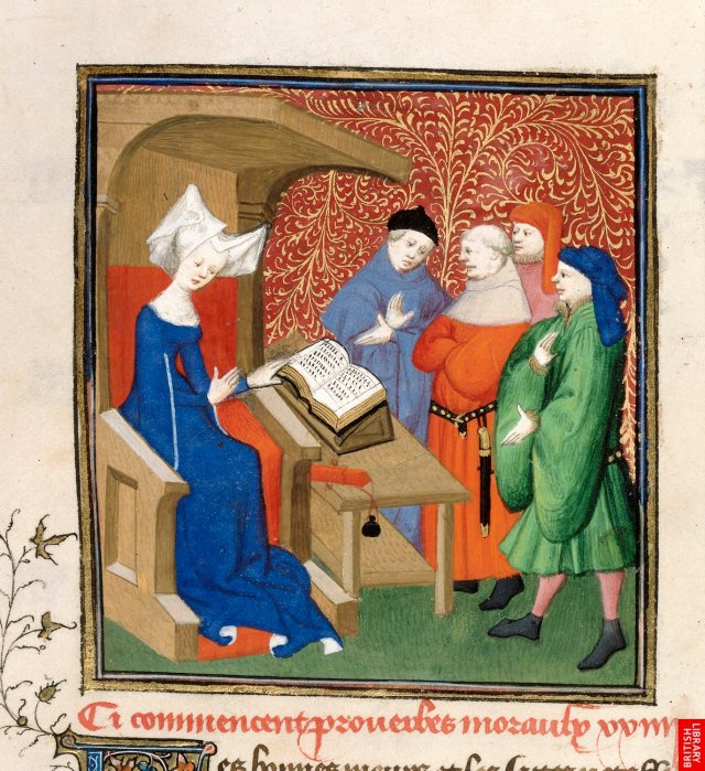 15 Christine de Pizan , Various works 78 Woman reading