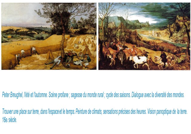 br Breughel, Sagesse saisons