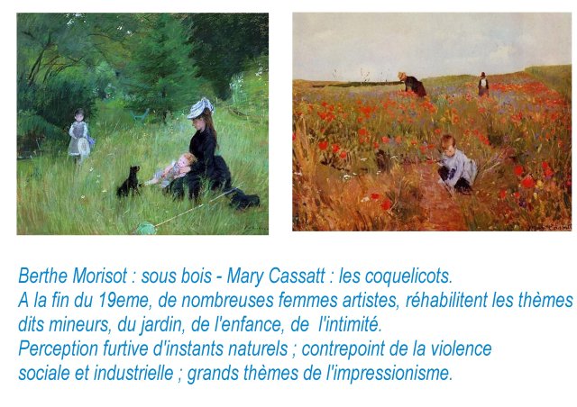 i a Berthe Morisot, Mary Cassatt
